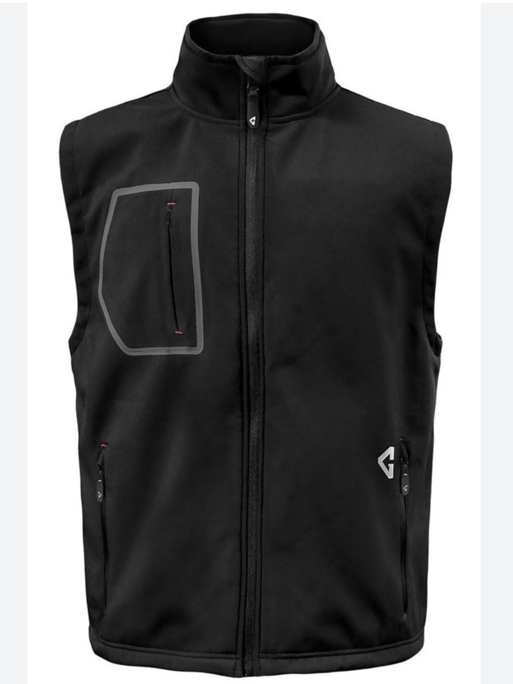 Gyde Gerbing 7V Torrid Mens Softshell Vest 2.0 Black size M